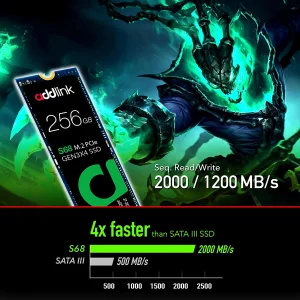 S68 256GB M.2 ادلينك