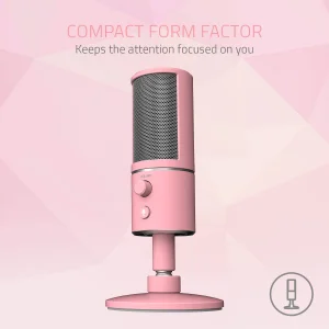 Razer Seiren X USB Streaming Microphone/ Pink