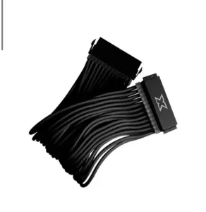 iCable Motherboard 24 Pin Extension Cable Black