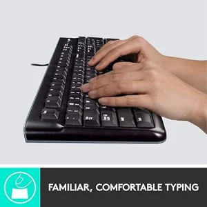 Logitech MK120 Wired Keyboard عربي انكليزي